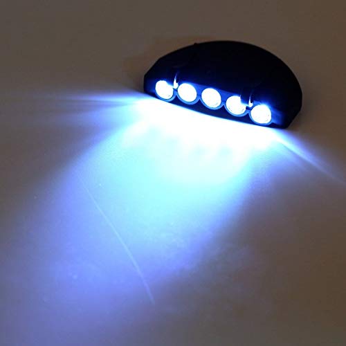 Goldyqin Pratico Lampada Frontale 5 LED Head Light...