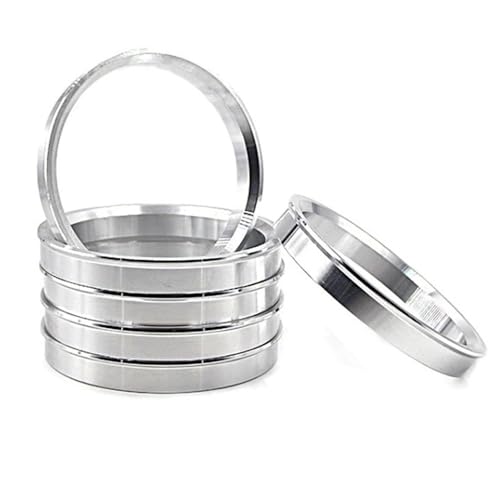 Zpengtai Centradores De Llantas 4 unids/Set de Anillos de Cubo de Rueda 73,1-64,1 73,1-67 73,1-60,1 73,1-65,1 73,1-63,4 Anillos Centradores Llantas(73.1-67.1)