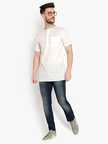 Image of Chikan Men Button Down Shirt
