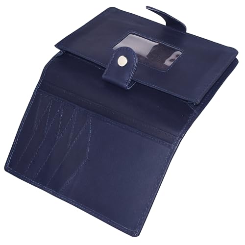 Image of ABYS Genuine Bombay Brown Leather Passport Holder||Credit Card Case||Travel Wallet for Men and Women