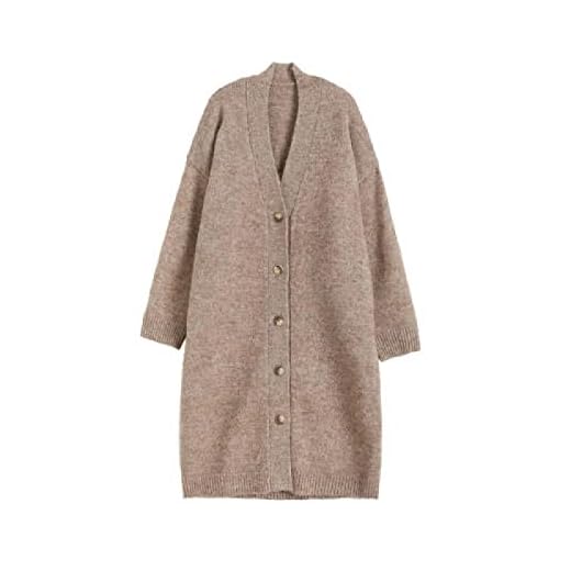 Chic Dam Lös Tunn Stickad Kofta Dam Enkel Fritidströja Jacka Kappa Dammode,1,One Size
