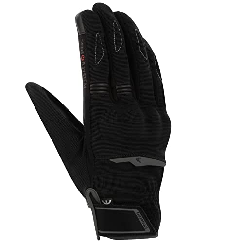 BERING, Paire de Gants Moto Fletcher Evo Noir, L/10