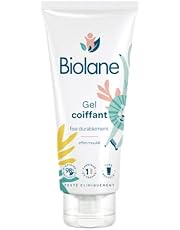 BIOLANE - Gel Cheveux Coiffant - Bébé - Nouveau Packaging - Effet Mouillé - Fixe les Cheveux Fins - Coiffure - Ingrédients Naturels - 100ml - Fabriqué en France