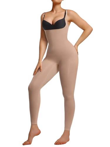SHAPERX Hourglass Leggings Anti Cellulite Compression Full Body Shapewear Breathable No Roll...