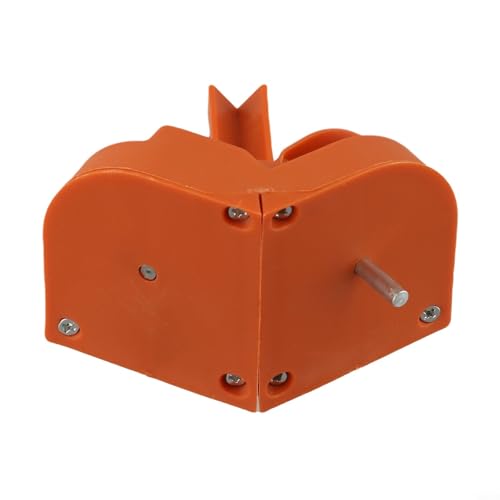 Filteilect Meuleuse électrique pour forets | Affûteuse avec 3 supports de 2 à 16 mm | Compatible avec les fraises plates, les ciseaux et les trancheuses de cuisine | Orange (B)