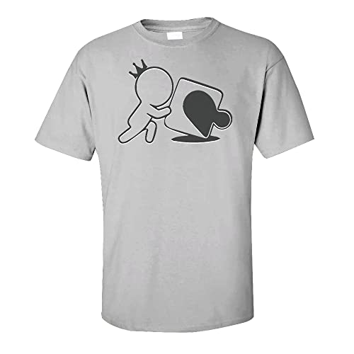 Image of Malted Regular Fit T-Shirt for Men & Women /Couples, T-Shirt for Husband and Wife, Girlfriend and Boyfriend T-Shirt, Honeymoon T-Shirt (Set of 2, Malted-Grey-044-Parent)