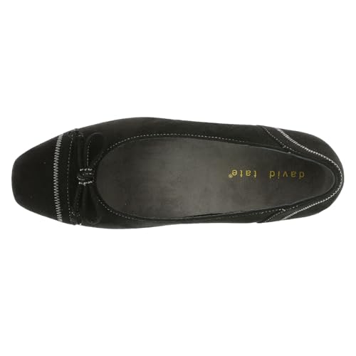 David Tate Helena Womens Pump 85 CD US BlackSuede2