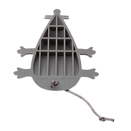 Sevenfly Cute Mouse Silicone Door Stopper Gray Mouse Door Stop Decorative Animal Doorstop Door Wedge(Gray) #TOP2