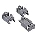 DL-pro Halter Lager Set für Oberkorbablagen für Bosch Siemens Neff 00418674 Geschirrspüler Spülmaschine 3Stk