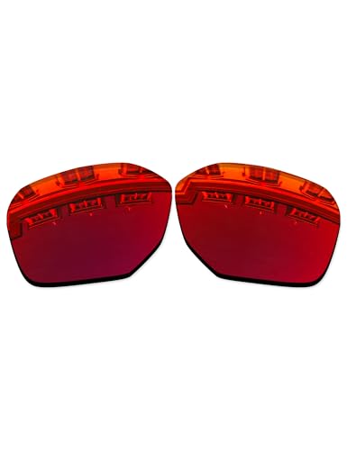 Image of Lenses Replacement for Oakley Savitar OO6047 Sunglass - Ruby MirrorCoat Polarized