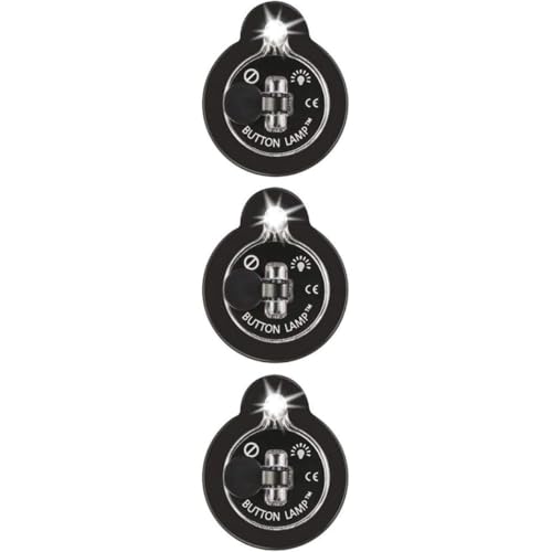 Panther Vision BUTTON LAMP Adhesive LEDs Light Package - Lightweight, Ultra Small, Ultra Bright LED...