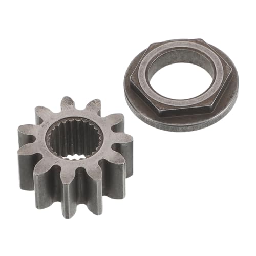 GAROZATION Kit de Engranaje Metálico de 11 Dientes Buje para Eje de Dirección, Repuesto para Cortacésped Autopropulsado Compatible Modelos 741-0656, 941-0656a, 717-1554 y 112-0863, Pieza
