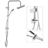 Juego de ducha moderno de acero inoxidable, 2 en 1 Envenzo