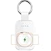 i.VALUX Portable Wireless Charger Compatible for Apple Watch Series 11/10/9/8/UItra/7/6/5/4/3/2/SE,Compact Magnetic iWatch Charger 1000mAh Power Bank Keychain Style for Mother Girl Birthday-White