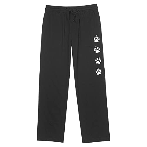 Fifth Sun Paw Print Repeat Young Men's Lounge Pants