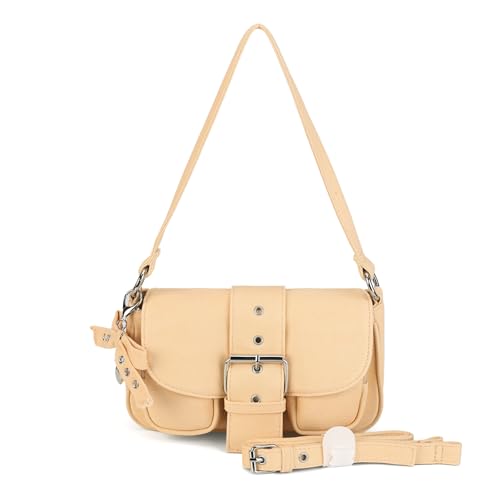 Image of Denim Crossbody Bags for Women,Blue Jean Hobo Shoulder Bag,Denim Messenger Bag