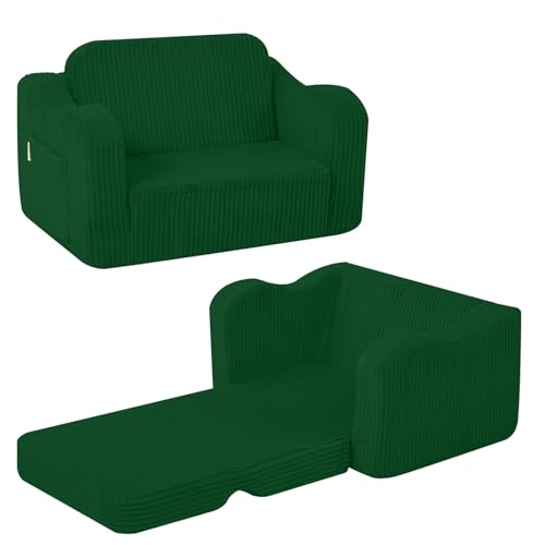 MeMoreCool Cord Canapé pour enfant, fauteuil de relaxation pour bébé, mini canapé pour coin douillet, chambre d'enfant, canapé pliable pour garçons et...