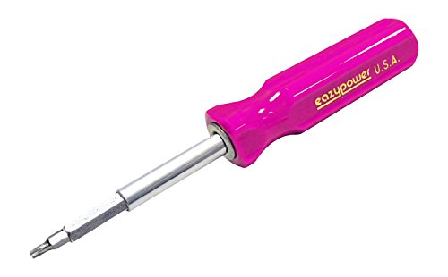 Image of Eazypower 81695 12-Pack Pink 8-in-1 Molded Handle Screwdriver T15 /T20 (2-1 /2-inch Length),