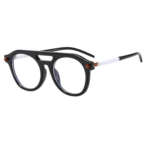 Lunettes de soleil rondes léopard ajourées pour femme