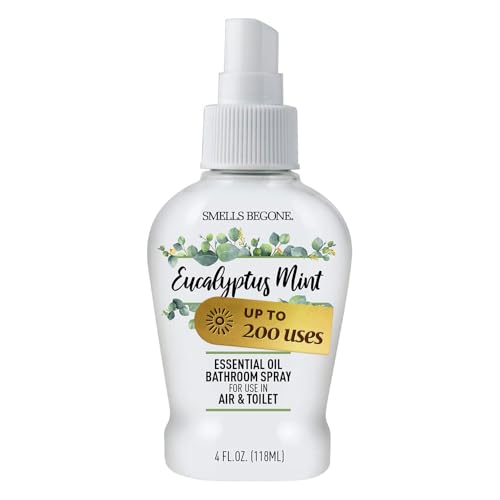 SMELLS BEGONE 4 oz Essential Oil Air Freshener Bathroom Spray