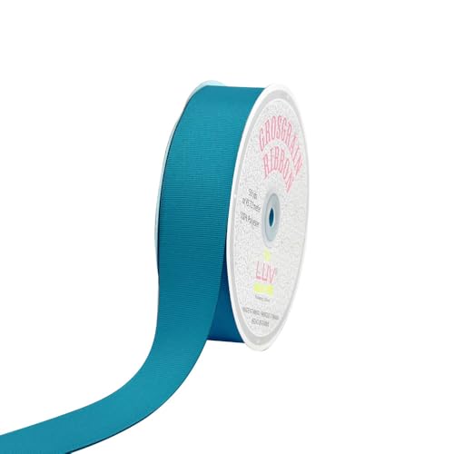 Creative Ideas Solid Grosgrain Ribbon, 1-1/2-Inch by 50-Yard, Turquoise