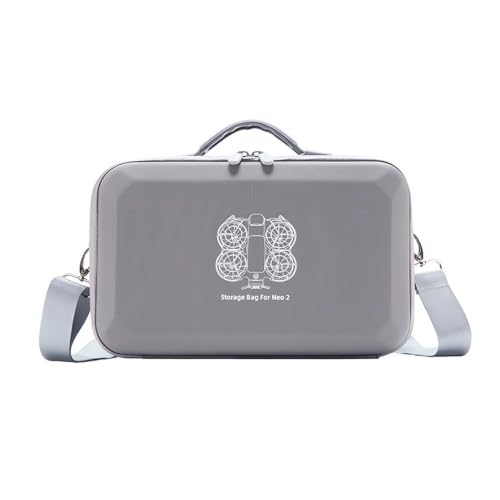 Image of GetZget Carrying Case Bag for DJI Neo 2 & Accessories Compact Travel Protection PU Case (Neo 2 Combo Bag)