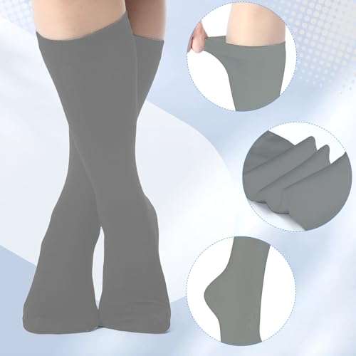 Image of 4 Pairs Silk Liner Socks Ultra-lightweight Hiking Liners Calf Sweat Absorption Socks for Adult