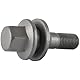Tiardey 4PCS M12 Radschrauben Muttern für Citroen Peugeot Reifenschrauben 206 207 308 407 Radschrauben C2 C3 C4 C5