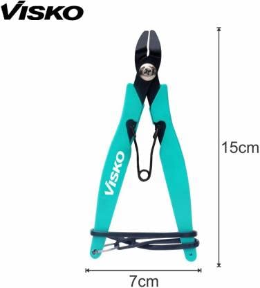 Visko 507 Garden Tool Kit | 1 Tools | Pruning Shear Cutter for All Purpose Garden Use with Smart Lock | Plant Cutter For Home Garden Scissors | Branch Trimmer | Flower Cutter | Multicolor |