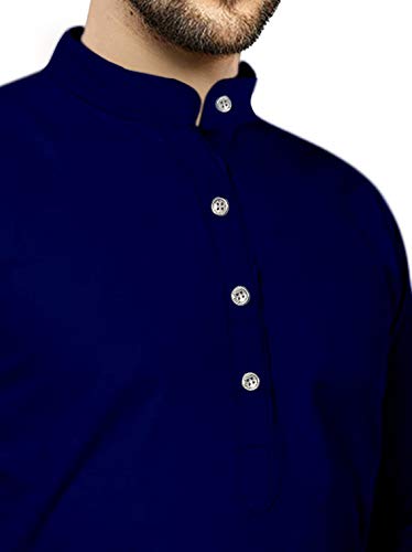 Image of Mens Casual Kurta Payjama Set Cotton