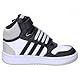 adidas Unisex Kinder Hoops Mid Shoes Schuhe, Cloud White/core Black/Orbit Grey