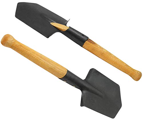 PetriStor Shovel 1984 Steel Special Forces Shovel with Wood Handle - Thumbnail 6