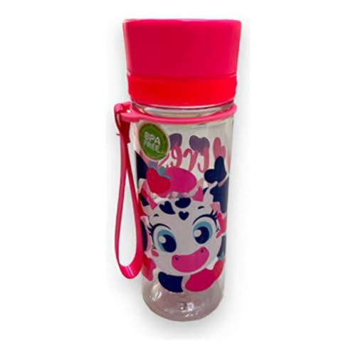 PUKET - GARRAFA INFANTIL PUKET TRITAN VACA ROMANTICA TRANSPARENTE