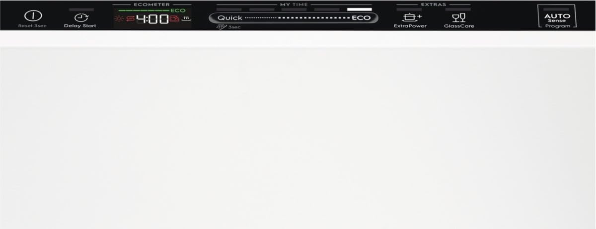 Electrolux EES47400L Lave-vaisselle intégré, 60 cm, 13 couverts, séchage AirDry, Satellite Clean, 8 programmes, 3 températures, 44 dB(A), connexion Wi-Fi, série 600, Classe C