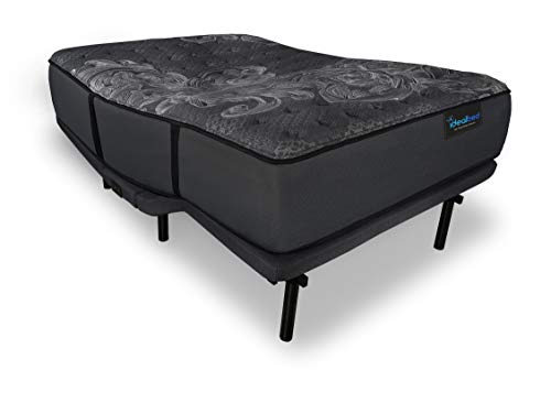 Idealbed Iq5 Luxury Hybrid Mattress And Adjustable Bed Sleep System, Pressure Relief Sleep, Zero Gravity, Anti-Snore, Custom Comfort Positions (Twinxl, Luxury Plush (Medium Soft) + 3I Custom) #TOP1