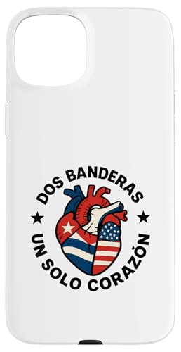 Dos Banderas Un Solo Corazon 2 �t���b�O ���� �L���[�o�m �n�[�g �X�}�z�P�[�X iPhone 15 Plus �p