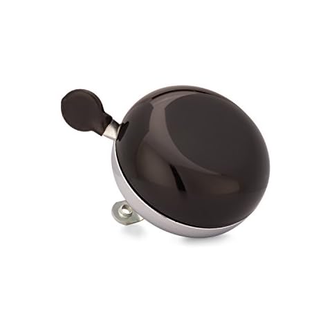 Kickstand Cycleworks Classic Beach Cruiser Ding Dong Bicycle Bell - Black Cover