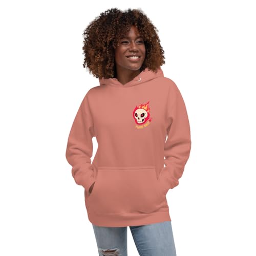 Sweat à capuche en coton premium avec finitions trois panneaux haut de gamme