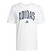 Adidas Men's Collegiate Lineage Graphic T-Shirt, White, Large