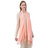 Unisex-Design: Perfekt für Männer und Frauen jeden Alters und jeder Größe. Extra langer, warmer Schal für vielseitige Stil. Lang genug, um es auf viele Arten zu tragen, die Sie mögen. Ideal als Pashmina-Schal und Warps für Hochzeits- oder Abendkleider.