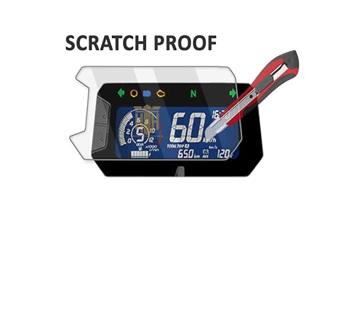 Image of Digital Meter Screen Guard For HONDA CB UNICORN 160 Bike 2025-2026 / Meter Display Console Protector /Anti Scratch Unicorn160 2025Connect Accessory [Not Tempered Glass]