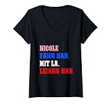 Photo Gallery donna funny haitian first name design - nicole maglietta con collo a v Photo Gallery donna funny haitian first name design - nicole maglietta con collo a v