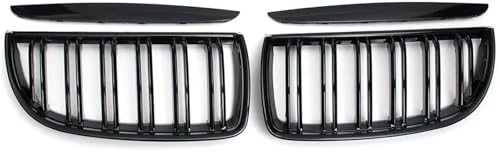 Grille de pare-chocs avant pour BMW 2005-2008 calandre double lamelles