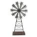 Foreside Home & Garden Distressed Metal Windmill Table Decor, Large