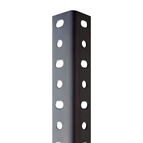 Perfil Gris Estantería Para montaje con Tornillos (Tornillos no incluidos De Venta en nuestra tienda). 35 mm x 2000 mm. 8 Unidades Cover
