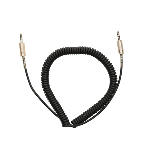 kwmobile Kopfhörerkabel für Marshall Major 4 3 2 1 / Monitor ANC/Stockwell/Acton/Woburn - 3,5 mm Ersatz Kabel 100 cm - 3.5mm Klinke Kabel Schwarz