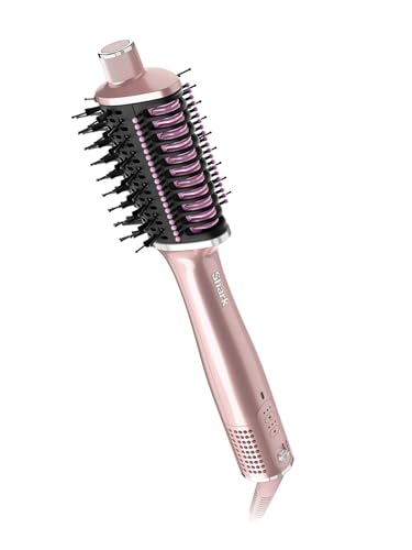 Shark Glossi 2-in-1 Hot Tool and Air Glosser Salon Quality Cermaic Plates Volumise Frizz Free Gloss Lock All Hair Types HT302UKPK