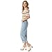 Jessica Simpson Womens Valentine Roll Cuff Wide Leg Boyfriend Ankle-to-Jean Standard