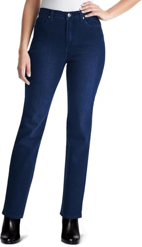 Image of Gloria Vanderbilt Womens Amanda Classic High Rise Tapered Jean Plus Size