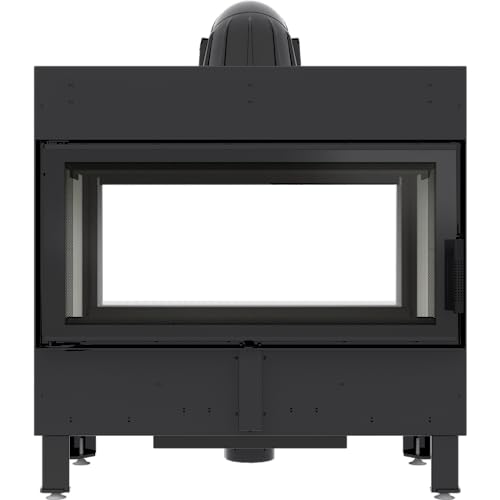 Preisvergleich Produktbild KRATKI Kamineinsatz Heizeinsatz Kaminkasette Kaminofen Lucy 16 Tunnel Kamin Einsatz